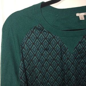 Halogen long sleeve blouse with Cashmere